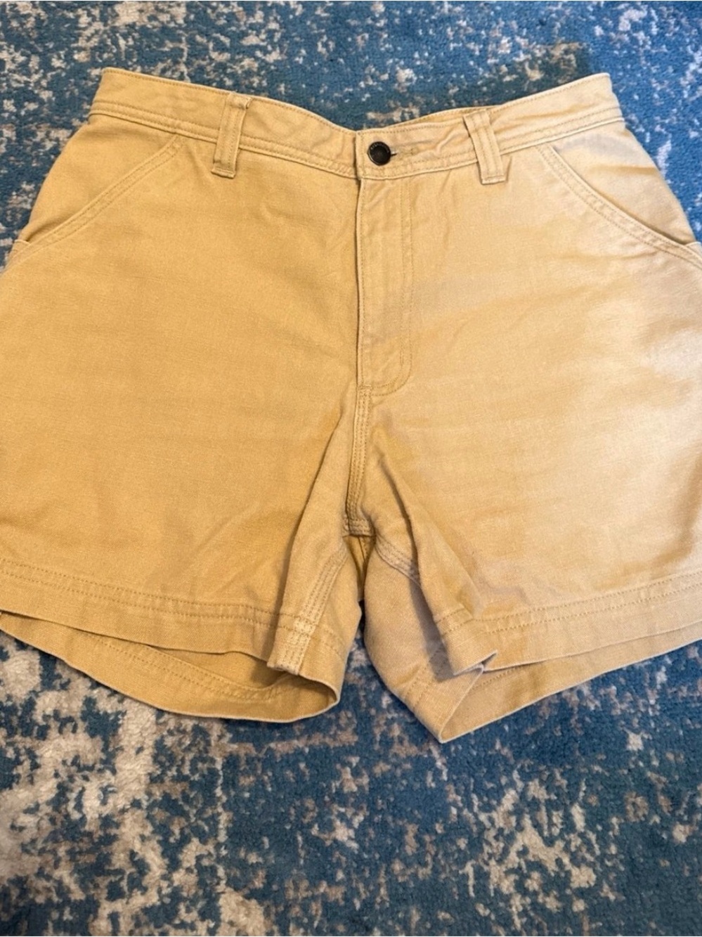 Patagonia Women's Tan Cotton Bermuda Shorts